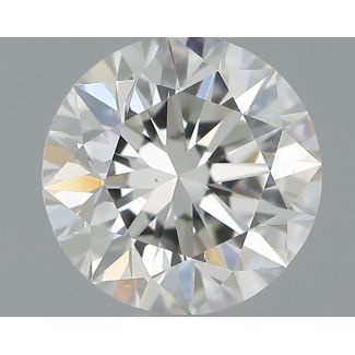 0.5 Carat Round F VS1 VG EX GIA Natural Diamond