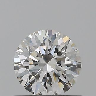 0.5 Carat Round G SI1 EX VG GIA Natural Diamond