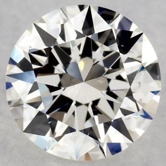 0.7 Carat Round I VS1 EX GIA Natural Diamond