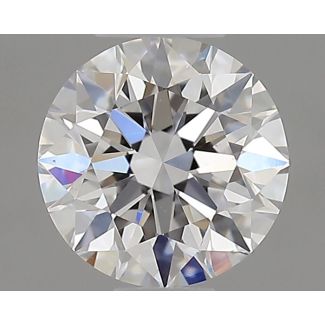 0.6 Carat Round D VS1 EX GIA Natural Diamond