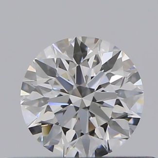 0.33 Carat Round D IF EX GIA Natural Diamond