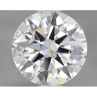 0.7 Carat Round G SI2 EX GIA Natural Diamond