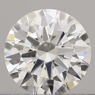 0.30 Carat Round G VS2 EX GIA Natural Diamond