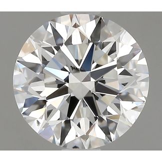 1.19 Carat Round H SI1 EX GIA Natural Diamond