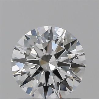 0.70 Carat Round D SI1 EX GIA Natural Diamond