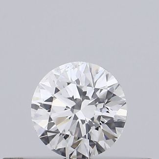 0.23 Carat Round E SI1 EX GIA Natural Diamond