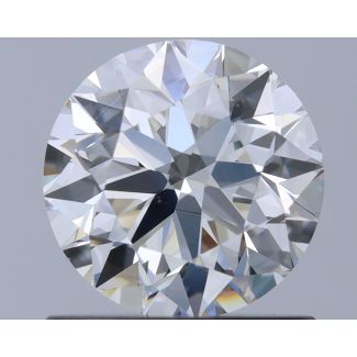 0.9 Carat Round H VS1 EX GIA Natural Diamond