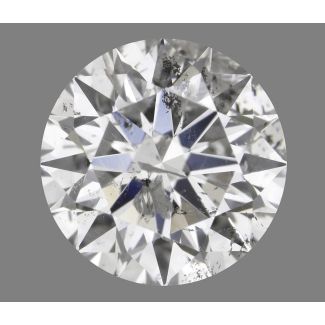 1.31 Carat Round F I2 EX GIA Natural Diamond