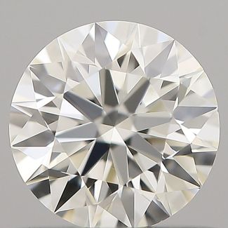 0.57 Carat Round G VVS2 EX IGI Natural Diamond