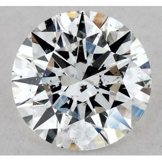 0.77 Carat Round D SI2 EX VG GIA Natural Diamond