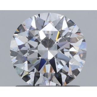 1.32 Carat Round D VVS1 EX GIA Natural Diamond