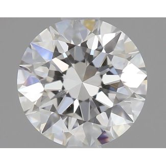 0.5 Carat Round G VS2 EX GIA Natural Diamond