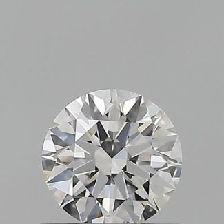 0.5 Carat Round H VS1 EX GIA Natural Diamond