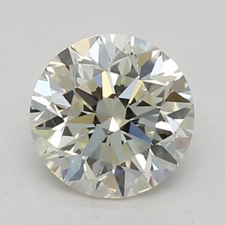 0.43 Carat Round J VVS2 VG EX GIA Natural Diamond