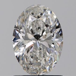 1.01 Carat Oval F SI2 - VG GIA Natural Diamond