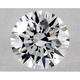 0.54 Carat Round D VVS2 EX GIA Natural Diamond