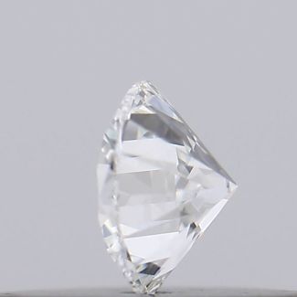 0.16 Carat Round E VVS2 EX VG GIA Natural Diamond