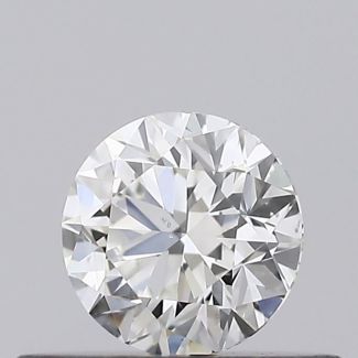 0.3 Carat Round H SI1 VG EX GIA Natural Diamond