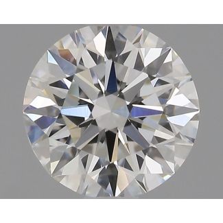 0.7 Carat Round G VVS2 EX VG GIA Natural Diamond