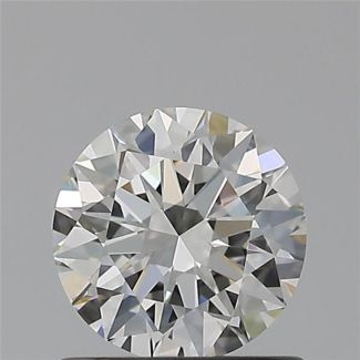 0.70 Carat Round H VVS1 EX GIA Natural Diamond