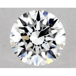 0.33 Carat Round F VVS2 EX GIA Natural Diamond