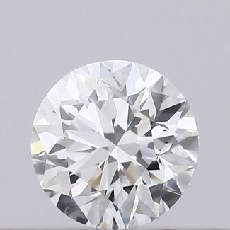 0.2 Carat Round E VVS2 EX GIA Natural Diamond