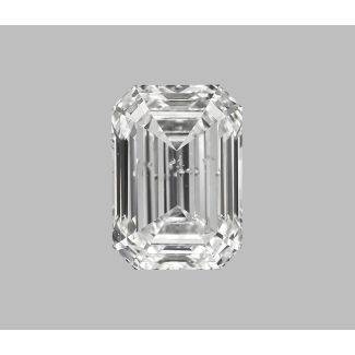 2.01 Carat Emerald D SI2 - EX GIA Natural Diamond