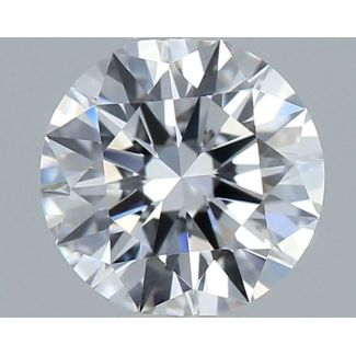 0.35 Carat Round D VVS1 EX GIA Natural Diamond