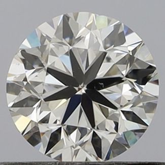 0.6 Carat Round D VS2 VG GIA Natural Diamond