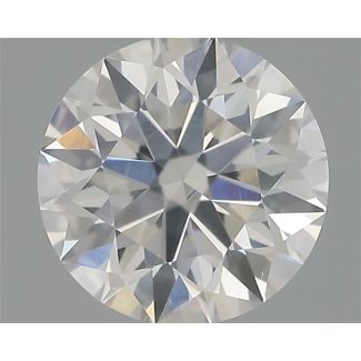 0.40 Carat Round G SI2 EX GIA Natural Diamond