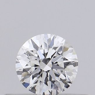 0.24 Carat Round E SI2 EX GIA Natural Diamond