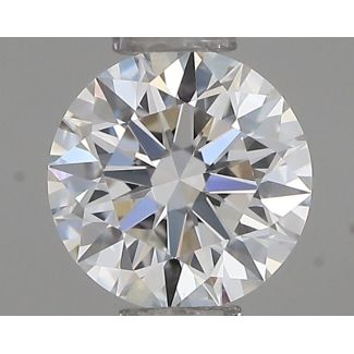 0.36 Carat Round F VVS1 EX GIA Natural Diamond