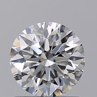 0.90 Carat Round D VS1 EX GIA Natural Diamond