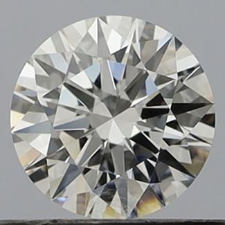 0.45 Carat Round E VVS1 EX VG GIA Natural Diamond