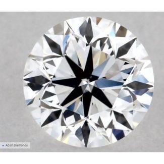 0.5 Carat Round D VVS2 VG EX GD GIA Natural Diamond