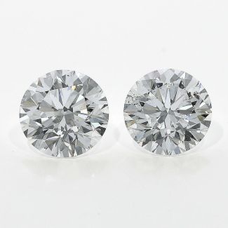 2.12 Carat Round E SI1 EX GIA Natural Diamond