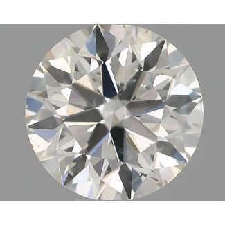 0.7 Carat Round F SI2 EX IGI Natural Diamond