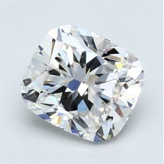 1.5 Carat Cushion Brilliant F VS2 - EX GIA Natural Diamond