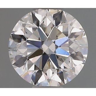 1.0 Carat Round F VS2 EX HRD Natural Diamond