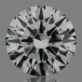 0.54 Carat Round G VVS2 EX GIA Natural Diamond