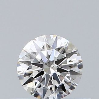 0.31 Carat Round H VS2 EX GIA Natural Diamond