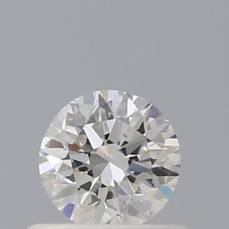 0.50 Carat Round H VVS1 VG EX GIA Natural Diamond