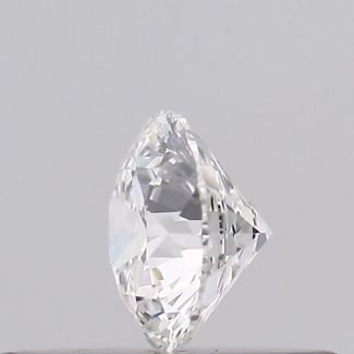 0.23 Carat Round F VVS2 EX VG GIA Natural Diamond