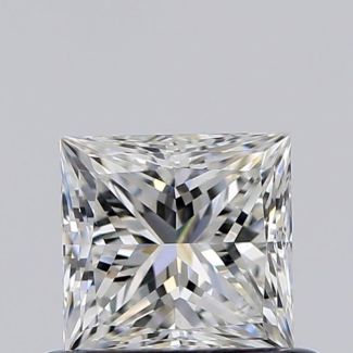 0.50 Carat Princess F VS1 - VG G GIA Natural Diamond