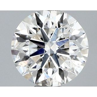 0.4 Carat Round I SI2 EX GIA Natural Diamond