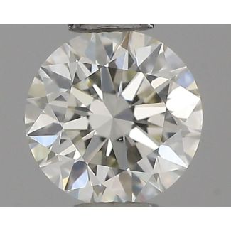 0.32 Carat Round H VS1 EX IGI Natural Diamond