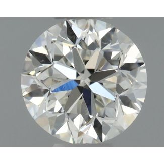 0.3 Carat Round H VS2 GD EX GIA Natural Diamond