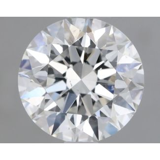 1.22 Carat Round F SI1 EX GIA Natural Diamond