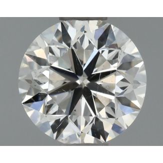 0.7 Carat Round F SI2 VG EX GIA Natural Diamond