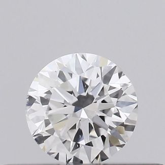 0.23 Carat Round D SI1 VG GIA Natural Diamond